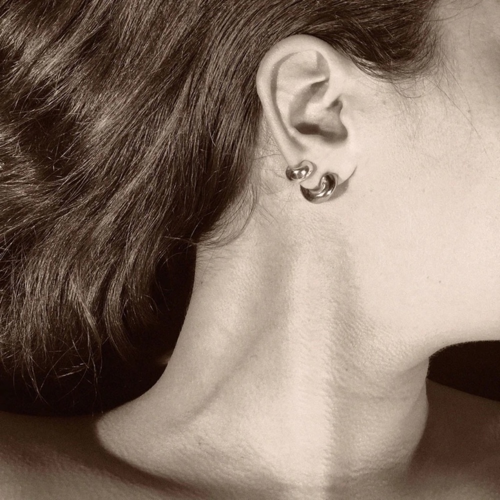 AGMES small Dalhia hoops